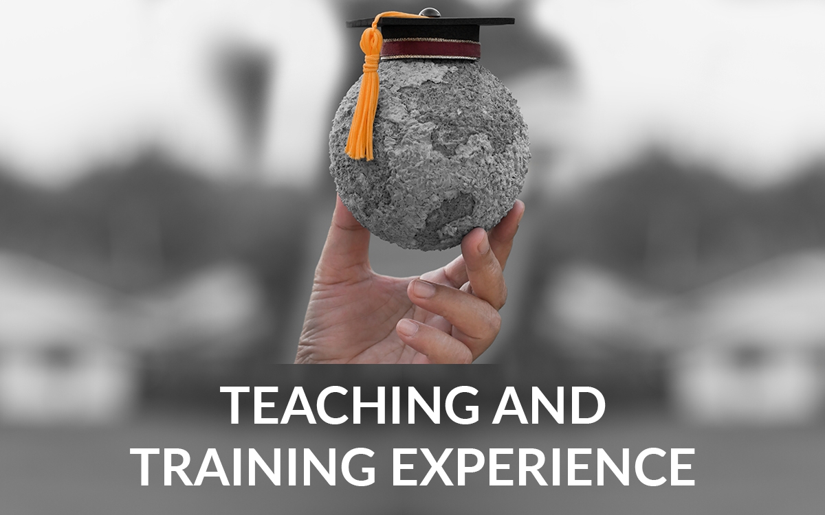 Teaching And Training Experience Dr Saurabh Aggarwal